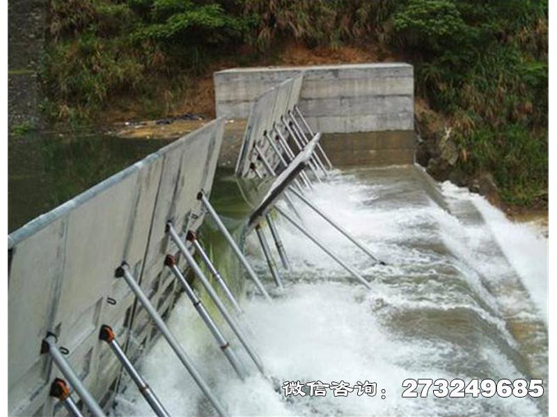 白云鄂博矿水利建设液压钢坝