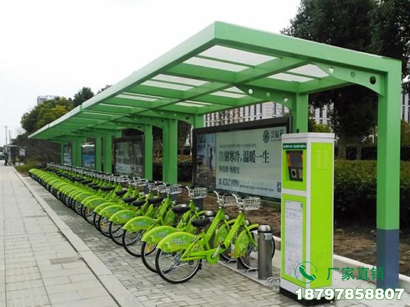 合阳县城市共享自行车服务亭